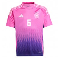 Maglia Calcio Germania Joshua Kimmich #6 Seconda Divisa Europei 2024 Manica Corta